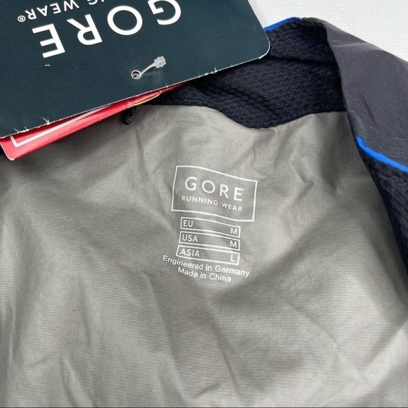Gore Running Wear Shirt Jacket Windbreaker Running Cycling Workout Outdoor New - Picture 13 of 15